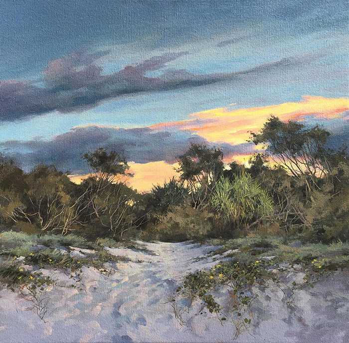 Sunset Glow by Raelean  Hall | Lethbridge Gallery